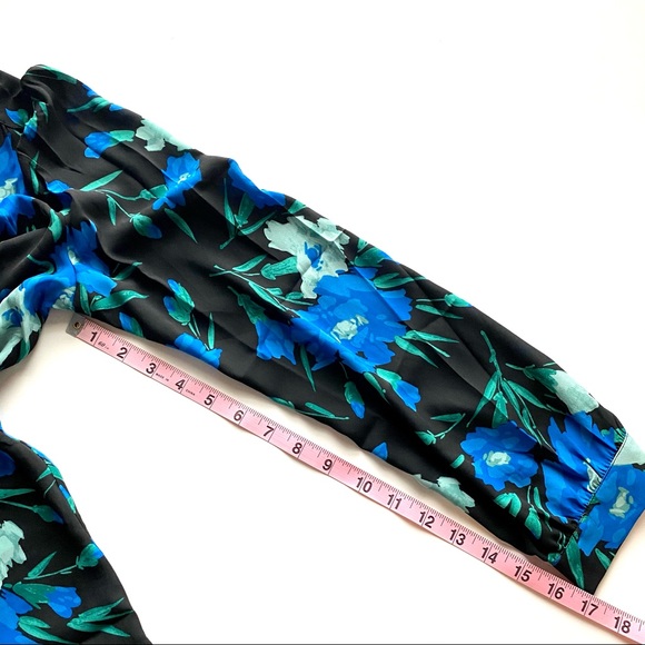 NWT J Crew Long Sleeve Floral Bow Top - Picture 15 of 15